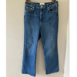 Women's Boden High Rise True Straight Blue Jeans Size 31